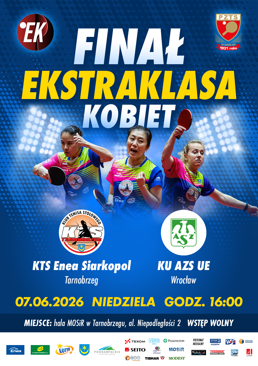 KTS Enea Siarkopol Tarnobrzeg - KU AZS UE Wrocław